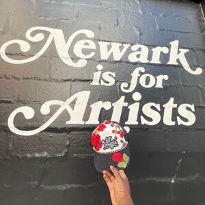 Floral Embroidered Cap